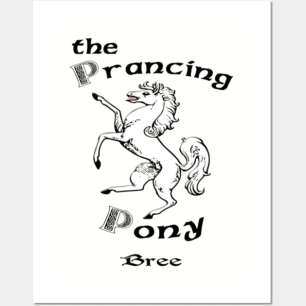 The Prancing Pony - Bree Wall Art by G. Patrick Colvin